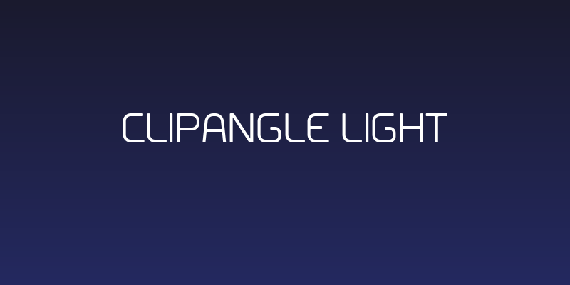 Clipangle Light Social Header