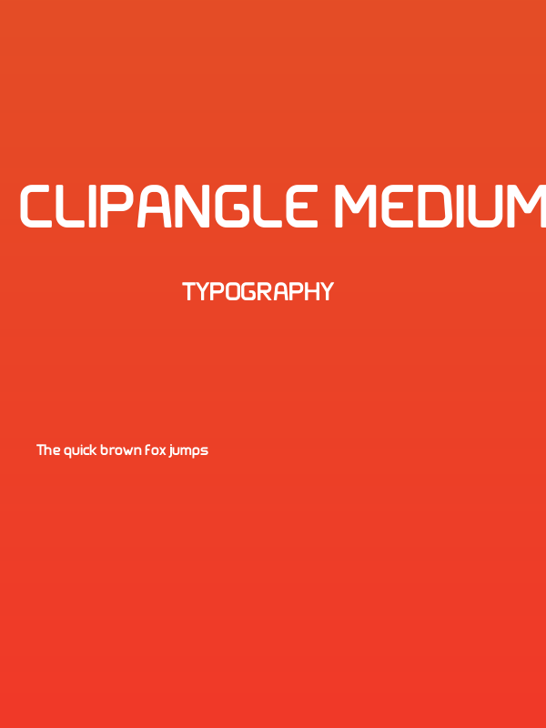 Clipangle Medium Poster