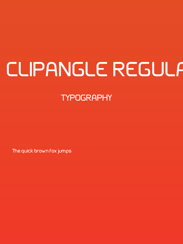 Clipangle Regular Poster