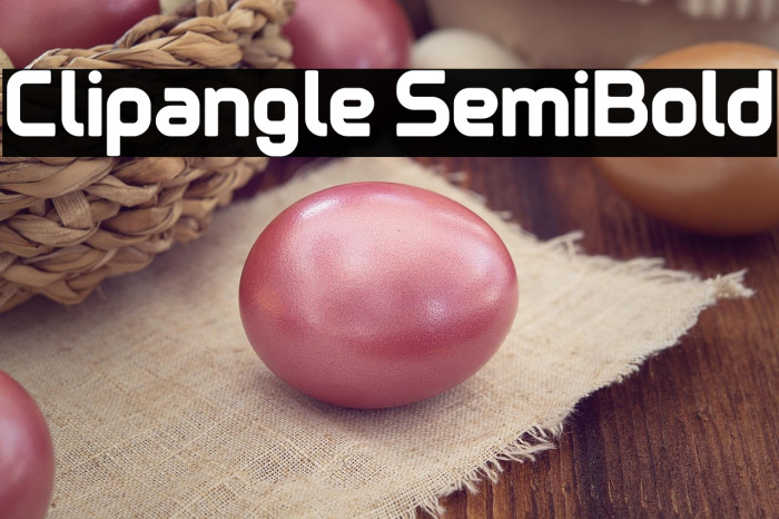 Clipangle SemiBold Example 1