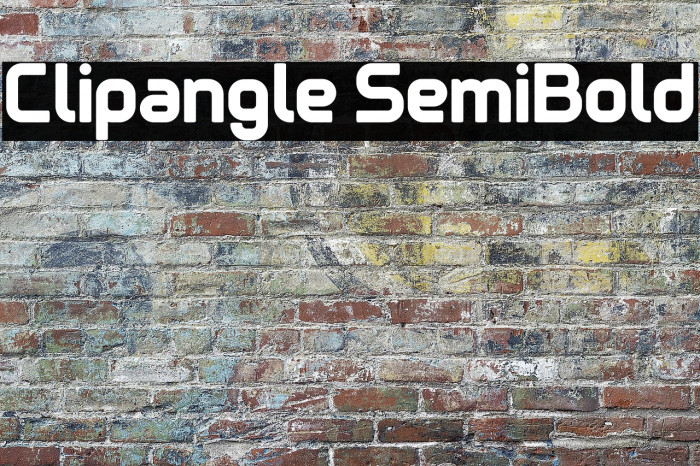 Clipangle SemiBold Example 3