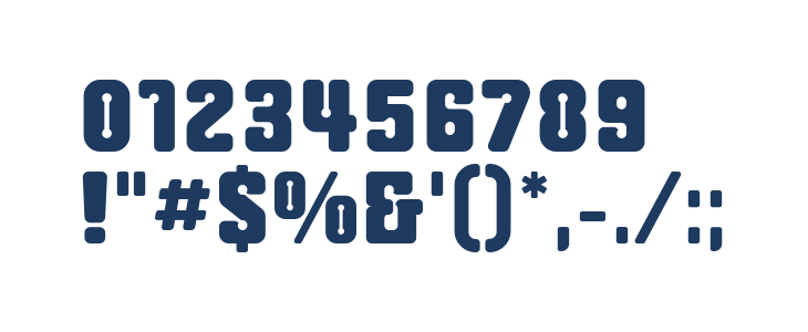 Cliperbold Other Characters