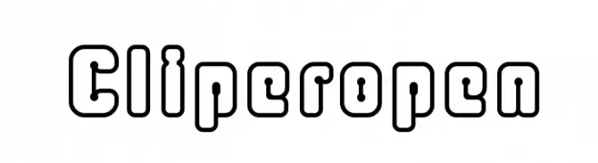 Cliperopen  免费字体下载