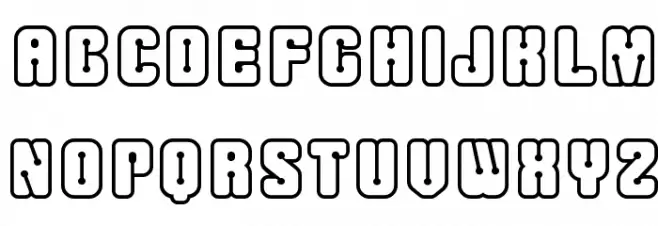 Cliperopen Schriftart Groß