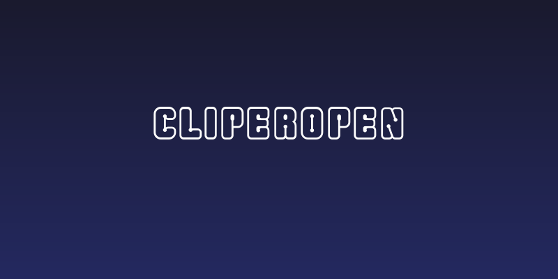 Cliperopen Social Header