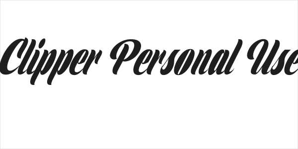 Clipper Personal Use  Logo