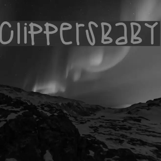 ClippersBaby Font examples