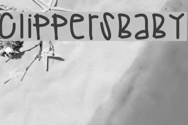 ClippersBaby Font examples