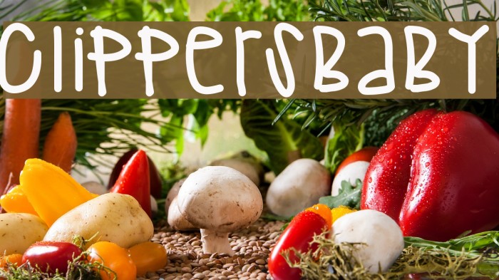 ClippersBaby Font examples