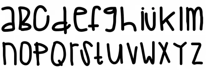 ClippersBaby Font Litere mici