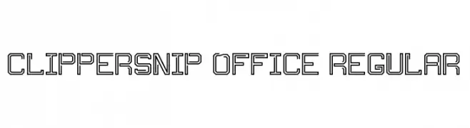 Clippersnip Office Regular  لخطوط تنزيل