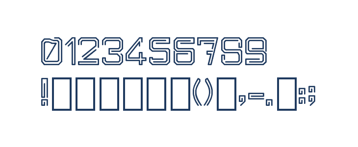 Clippersnip Office Regular Other Characters