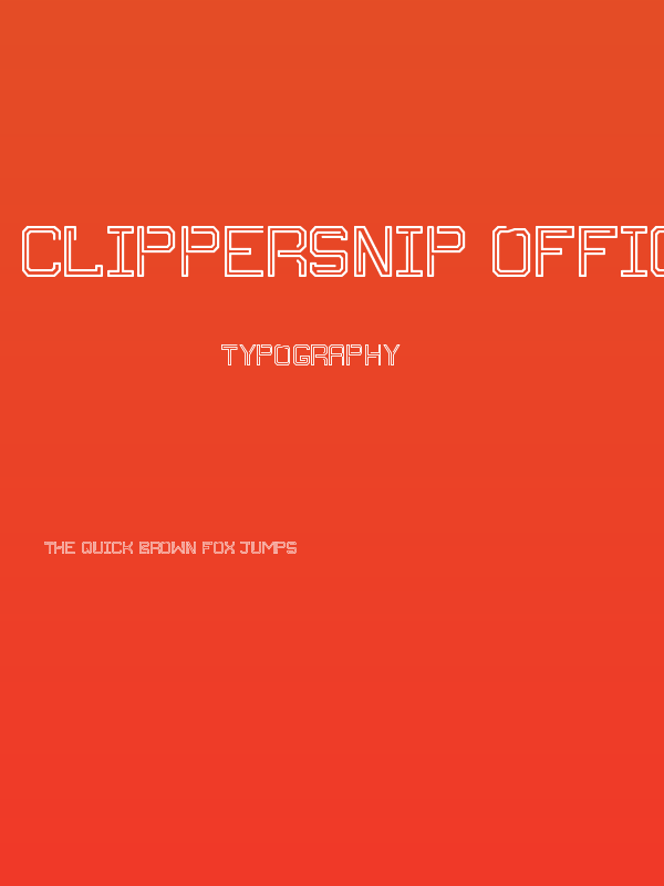 Clippersnip Office Regular Poster