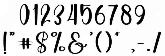 Clips Font OTHER CHARS