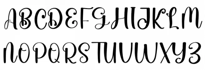Clips Font UPPERCASE