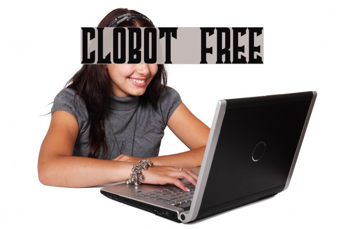Clobot Free Шрифта examples