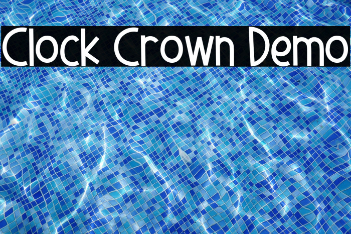 Clock Crown Demo Example 2