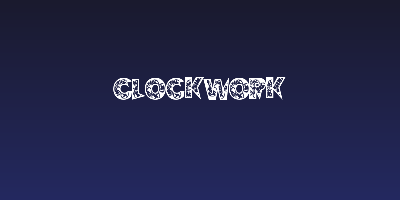 ClockWork Social Header