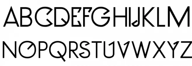 Clocker Bold Schriftart Groß