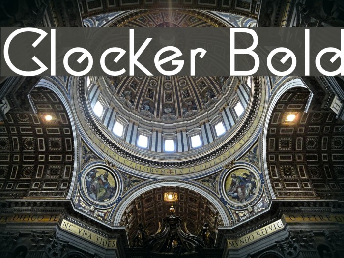 Clocker Bold Example 3