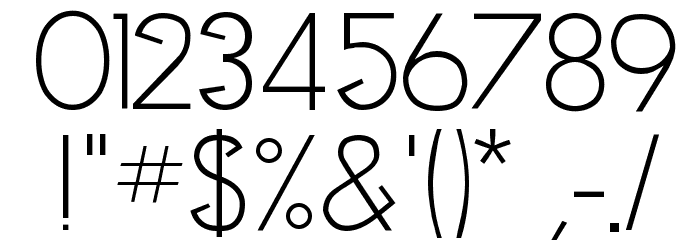 Clocker Font OTHER CHARS