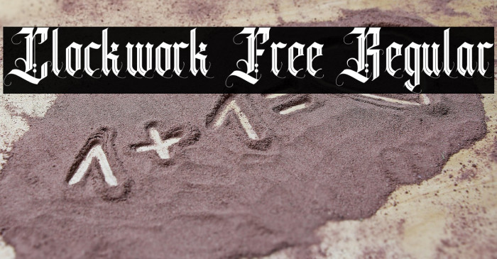 Clockwork Free Regular Example 3