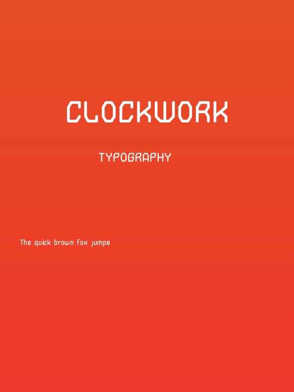 Clockwork Poster