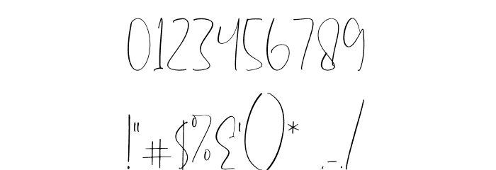 Clomantso Font OTHER CHARS
