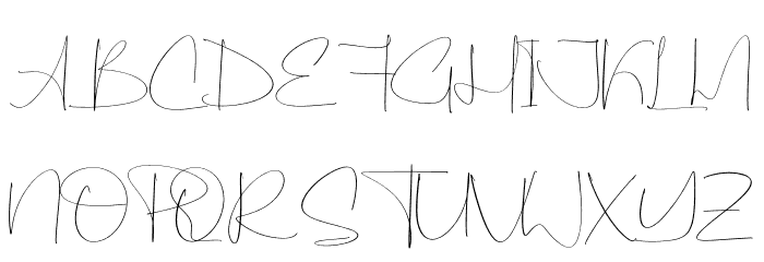 Clomantso Font UPPERCASE
