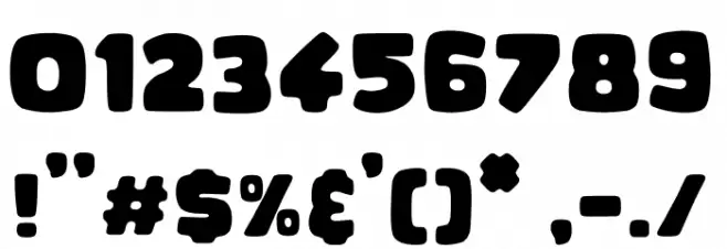 Clone Age Font OTHER CHARS