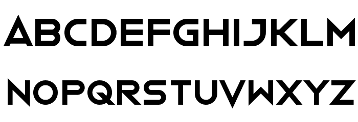 Clone Machine Font LOWERCASE