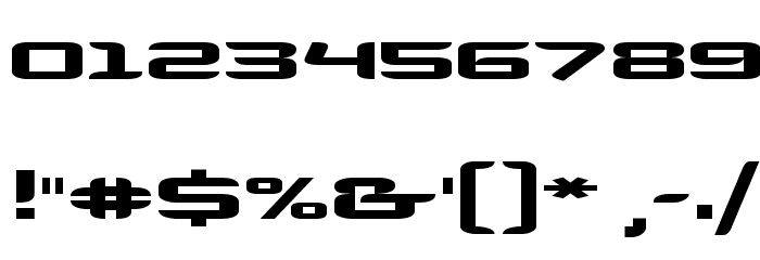 CloneWars Font OTHER CHARS