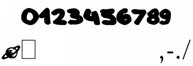 Clono dos Font OTHER CHARS