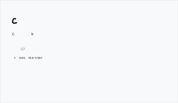 Clono dos Business Card