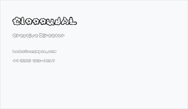 CloooudAL Business Card