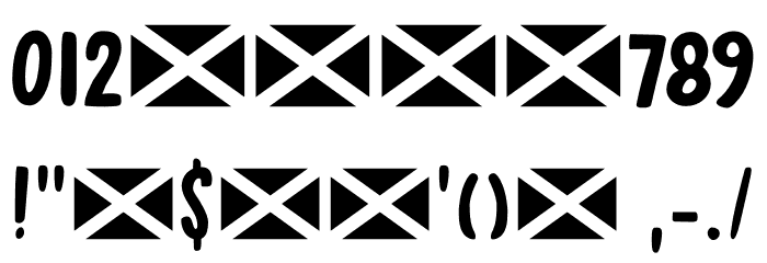 Clootie DEMO Regular Font OTHER CHARS