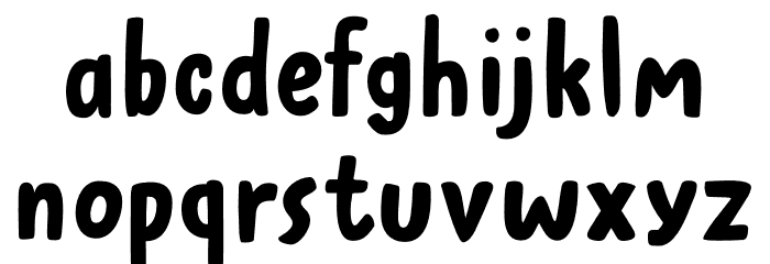Clootie DEMO Regular Font LOWERCASE