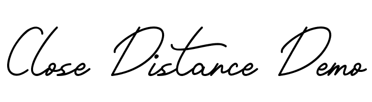 Close Distance Demo  لخطوط تنزيل