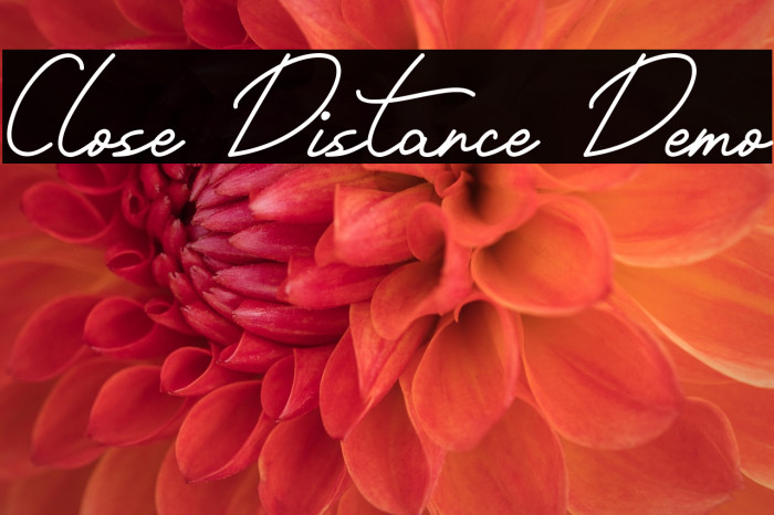 Close Distance Demo Example 1