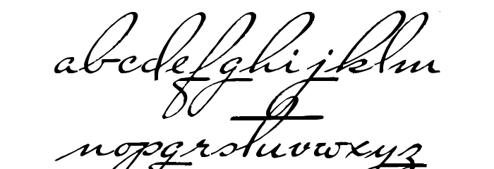 Close to You Font LOWERCASE