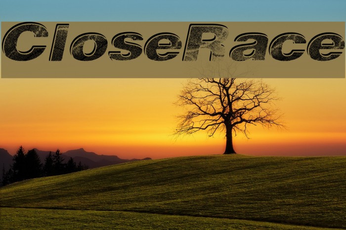 CloseRace لخطوط تنزيل examples