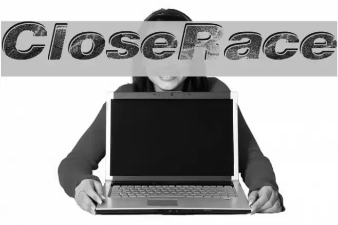 CloseRace Font examples