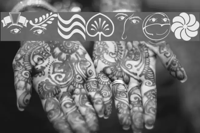 CloseUp Font examples