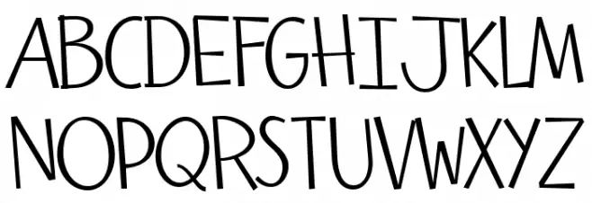 Closely Related Regular Schriftart Groß