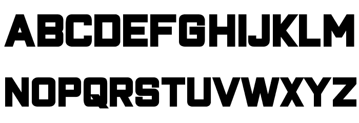 Closeness Bold Font LOWERCASE