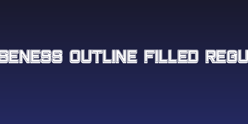 Closeness Outline Filled Regular Social Header