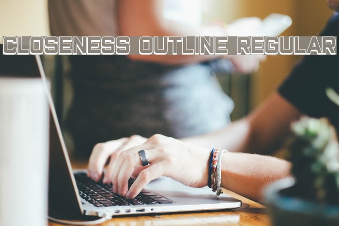 Closeness Outline Regular Example 2