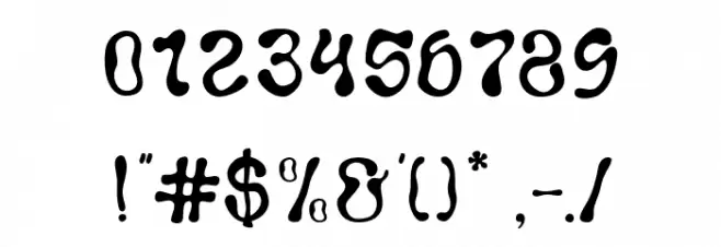CloserRegular Font OTHER CHARS
