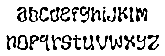 CloserRegular Font LOWERCASE