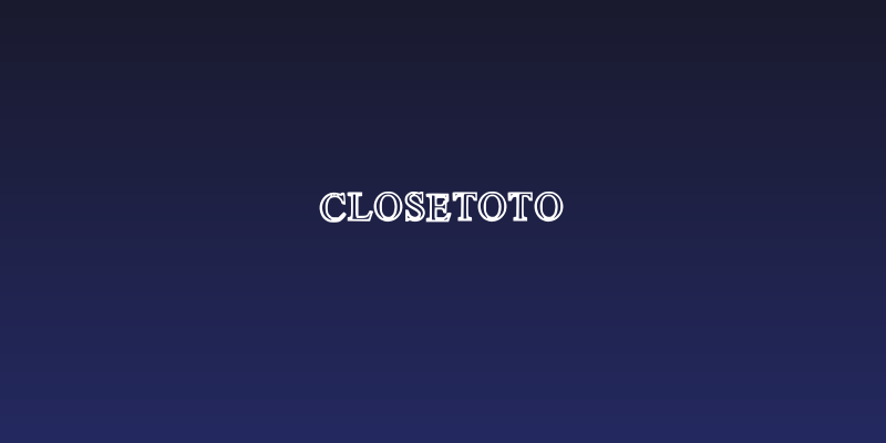ClosetoTO Social Header
